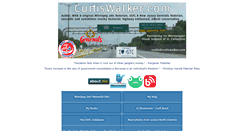 Desktop Screenshot of curtiswalker.com